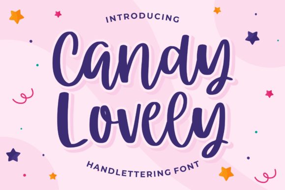 Candy Lovely: The Sweet Handwritten Font for Elegant Designs