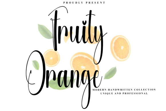 Fruity Orange: Clarity and Elegance in Modern Typography