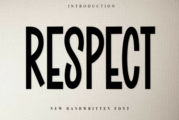 Respect: A Modern Handwritten Font for Crisp Elegance