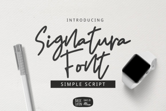 Signatura Script: Elevating Design with Authentic Handwritten Charm