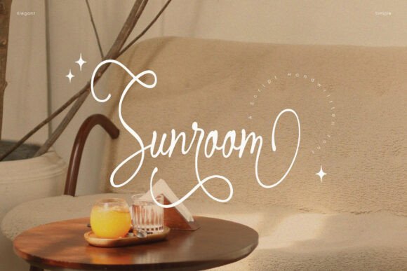 Sunroom: The Elegant Handwritten Typeface for Modern Design