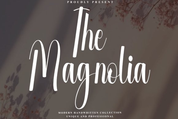 The Magnolia: A Rhythmic Script for Autumnal Design